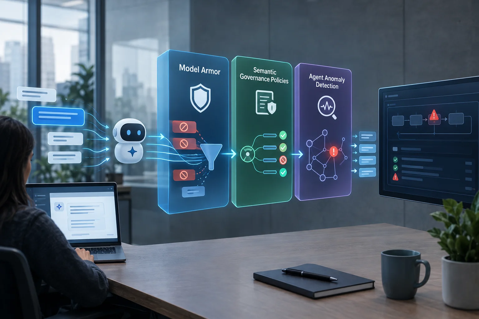 AI ilustrácia: Google opísal runtime governance pre AI agentov v Gemini Enterprise Agent Platform