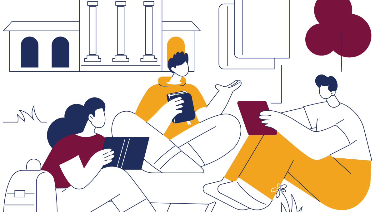 Ilustrácia ministerstva školstva k spoločnému AI študijnému programu STU a TUKE